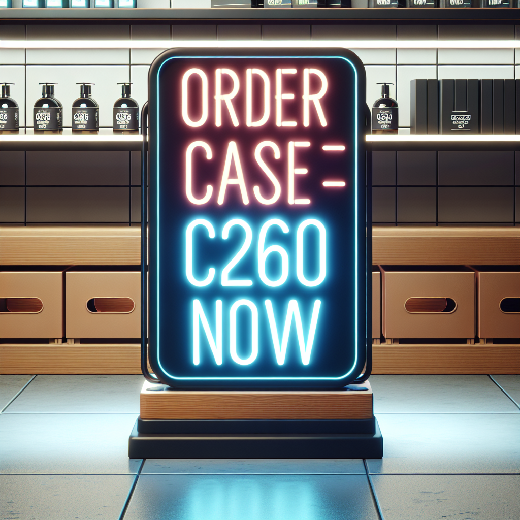 New Release: Order Case C (260) Now