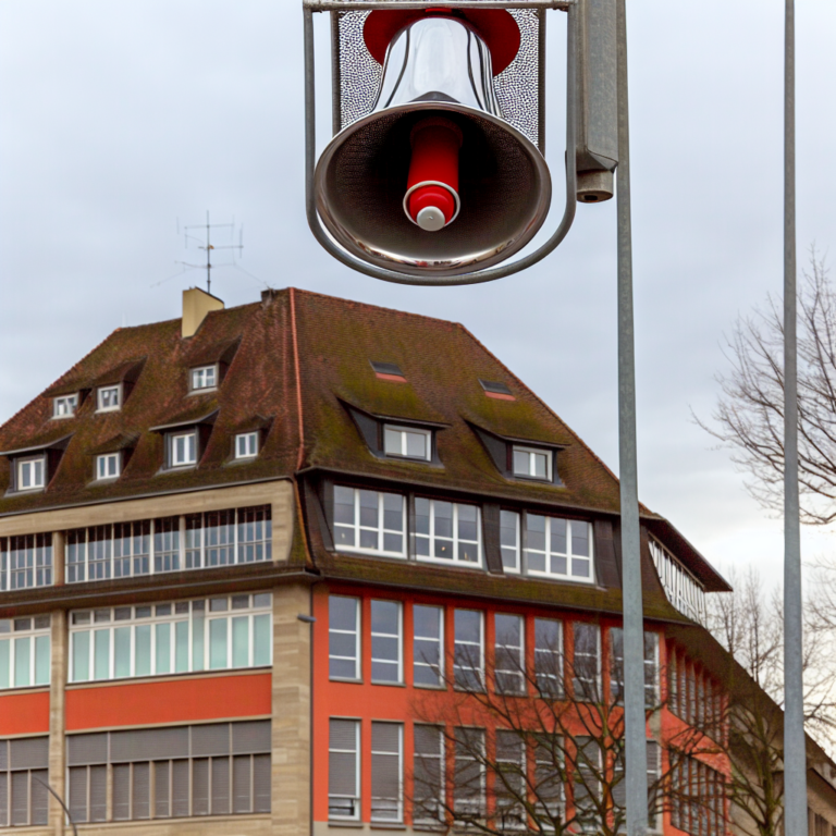 Alarmanlage Sirene in Stuttgart – Lauter Alarm bei Gefahr